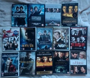 Jude Law R2 14 DVD BUNDLE SHELROCK HOLMES BLACK SEA KING ARTHUR ROAD PERDITION - Picture 1 of 1