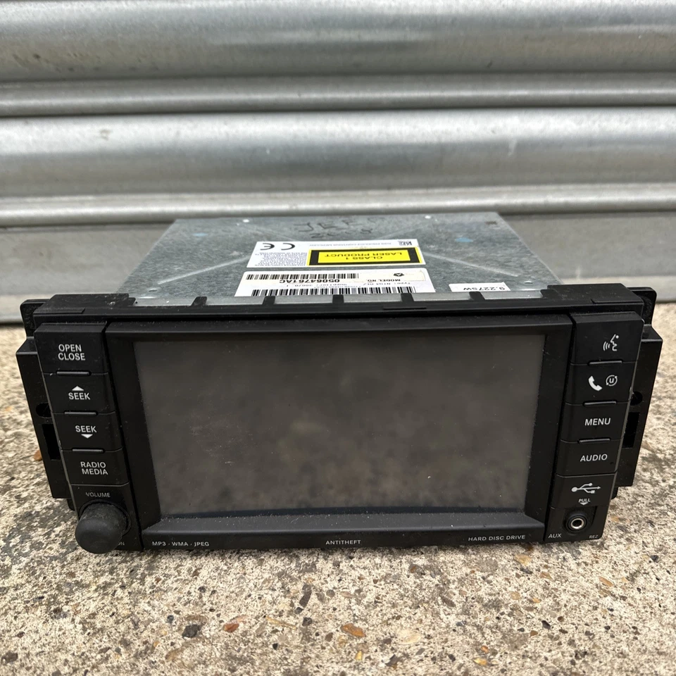 Chrysler/Jeep/ Dodge. Head Unit HARMAN  CD HDD MP3 NTG4 REZ 1883909 #93 - Image 1 of 4