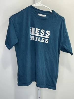 Zara Boys' Only Noise Less Rules Blue Shirt, Size 11-12. 2D - Image 1 of 4