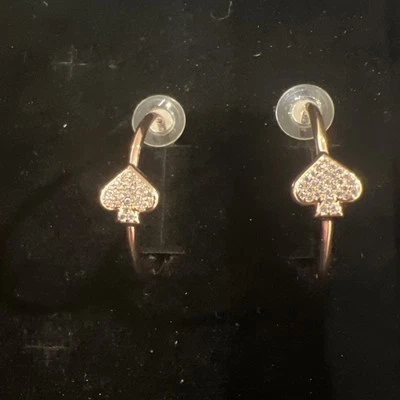 Pendientes corazón Kate Spade Yours Truly Pave Foto 1 de 3