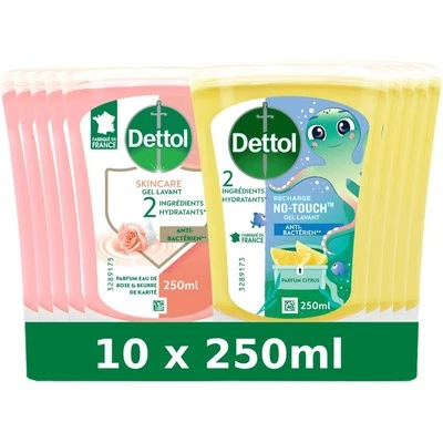 [3059943029095] Dettol Recharge No-Touch Savon Liquide Mains - Karité et Citr... - Photo 1/3