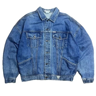 Chaqueta de mezclilla vintage hecha en EE. UU. 1980 George’s Marciano por Guess rara Foto 1 de 4