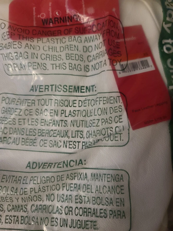 Commando - Faux Leather Leggings [White] - Size XS - Image 1 of 4