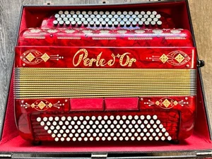 Accordeon Perle D'Or 120 basses état proche du neuf pas utilisé ? - Imagen 1 de 6