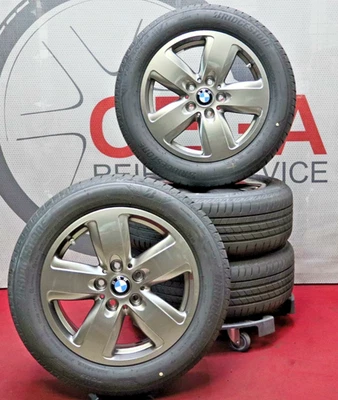 16" Orig BMW Sommerräder Styling 517 205/55 R16 91W 1er F40 2er F44 6897609 RDCi - Bild 1 von 4