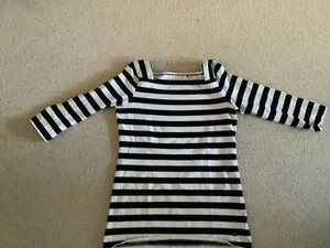 Esprit T-Shirt,3/4 Arm,schwarz-weiß gestreift, Gr M, selten getragen. - Bild 1 von 5