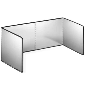 4 Sided Splatter Guard for Frying Stove Top Stainless Steel Splatter Screens ... - Picture 1 of 7