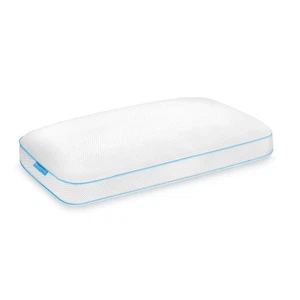 Almohada de espuma viscoelástica con infusión de gel refrescante, estándar, blanca - Imagen 1 de 5