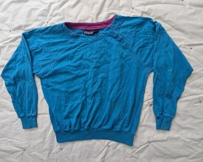 Camisa De Colección Patagonia con 7/8 Turquesa, Raglán Mangas Largas, Apertura a Presión @ Cuello  Foto 1 de 4