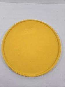 Tupperware Ersatzdeckel NUR 1832 goldgelb, 10 1/4 Zoll runde Dichtung T Tab - Bild 1 von 4