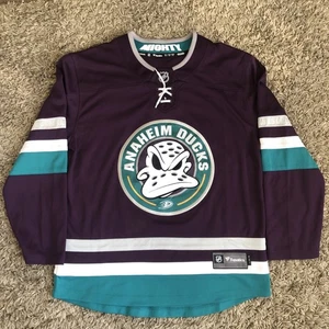 AUTHENTIC Anaheim Ducks 30th Anniversary Fanatics Breakaway Jersey Mens Medium - Picture 1 of 17