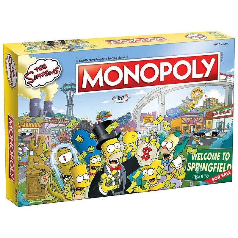 Tablero de juego Hasbro Monopoly Simpsons Tree House of Horrors - MN006025 Foto 1 de 4