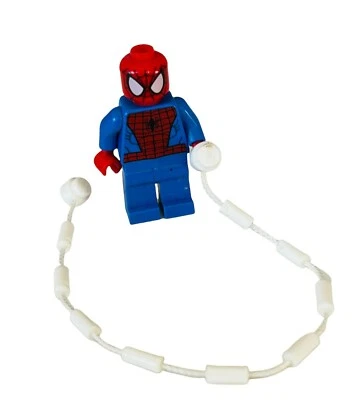 Lego Mini Figure vtg minifigure toy Marvel Comics Avengers Spider-Man web Parker - Image 1 of 3