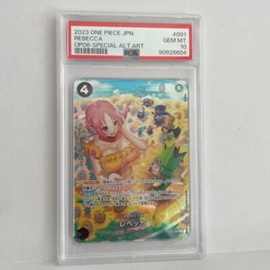 PSA 10 Rebecca Alt Art Special OP06-091 Wings Of The Captain One Piece - Picture 1 of 1
