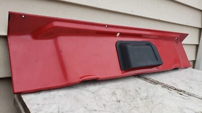 Jeep Wrangler TJ 97-06 con panel de capó de ventilación de cuchara ROJO PR4 OEM envío gratuito Foto 1 de 4