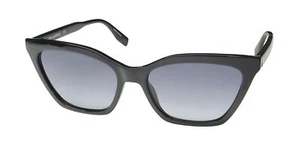 NEW KARL LAGERFELD 6061S SUNGLASSES 001 BLACK WOMENS PLASTIC FULL-RIM 56-17-145 - Picture 1 of 8
