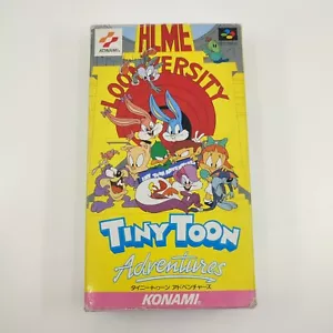 Tiny Toon Adventures Japan Boxed Super Famicom Game - Picture 1 of 5