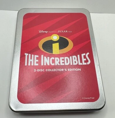 The Incredibles Wide Screen Two-Disc Collector's Edition Tin | Good Condition - Image 1 of 4