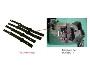 Star Dynamic Military Field Telephone Set TA-838A/TT Tie Down Strap - Picture 1 of 8