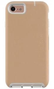 Tech21 Evo iPhone 7, 8 & SE (2nd & 3rd Gen) Leather Case + Card Slot - Tan Brown - Picture 1 of 12