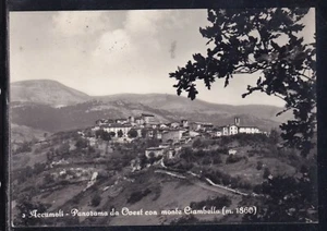 Cartolina Accumoli Panorama da Ovest con Monte Ciambella NB125 - Picture 1 of 1
