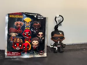 Monograma Marvel Deadpool Wolverine Hoja Figura Espuma Bolsa Clip Llavero - Imagen 1 de 1