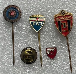 Rare pin badge Lot football ex - Yugoslavia - Picture 1 of 2