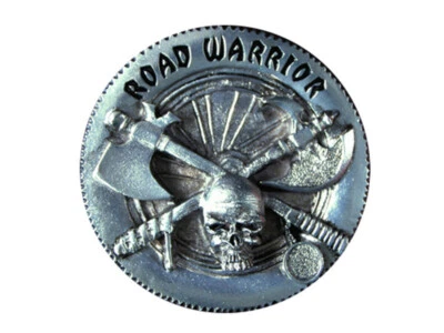 Raintree Gürtelschnallen, Eiche Blatt Biker Schnallen Sammler ROAD WARRIOR - Bild 1 von 4