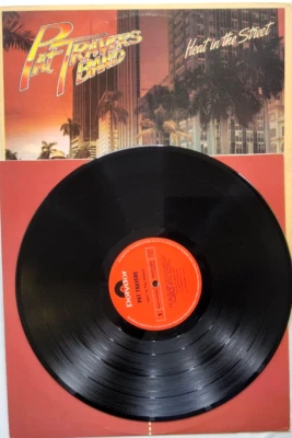 Pat Travers Band – Heat In The Street 1978 LP Album vinyl record - Image 1 of 4