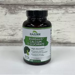 Zazzee High Absorption Calcium D-Glucarate, 500 mg per Capsule, 3 mg BioPerine - Picture 1 of 5