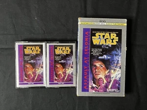Star Wars Corellian Trilogy Book 2 Assault at Selonia 2 Tapes 1995 Anthony Heald - Picture 1 of 7