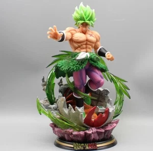 Anime Dragon Ball Goku Broly Statue Base Figue Gift Super Saiyan Collection Toy - Picture 1 of 4