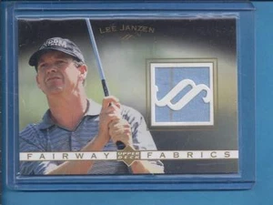 * 2003 Upper Deck  Fairway Fabrics Shirt  LEE JANZEN - Picture 1 of 1