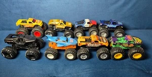 8 hot wheels monster jam monster truck 1:64 Bundle - Picture 1 of 8