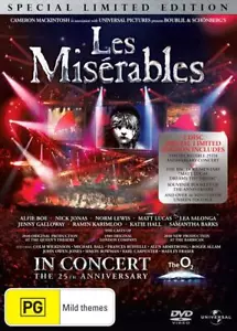 Les Miserables (25th Anniversary Special Edition, DVD, 2011) BRAND NEW SEALED R4 - Picture 1 of 1
