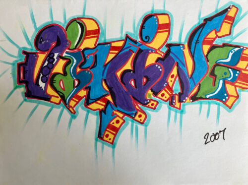 SAR tmb/ris/mod/top/rtw - 2007 Graffiti Sketch Blackbook /iz/dondi/stayhigh/taki