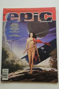 Epic Illustrated Magazine #32 1985 Sim Austin Wheatley Conrad Bryant - Picture 1 of 18