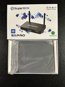 Superbox S5 PRO Media Player Black - Open Box, Brand New, Never Used - Picture 1 of 1