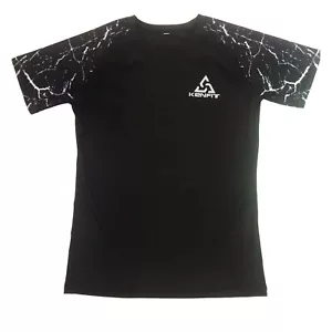 Best Rash Guard Top KENFIT Rash Vest, Compression Shirt, Compression Sweatshirts - Picture 1 of 3