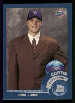 2002-03 Topps #202 Curtis Borchardt RC - Image 1 of 2