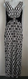 Monochrome Maxi Dress Principles Size 14 - Picture 1 of 7