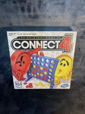 Brand New Factory Sealed Hasbro The Original Game Of Connect 4 Four Board Game - Image 1 of 3