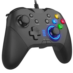 Wired Gaming Controller For Windows 7/8/10, Laptop, TV Box, PS3, Android, Switch - Picture 1 of 12