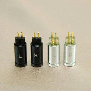 Earphone Connector Headphones Plug 2pin 0.78 For Se535 Sd4s CIEM UE900s W60 VE6 - Picture 1 of 13