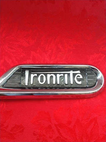 IRONRITE Ironer Mangle Chrome Plated front Hood handle No.505-28 for 85 models Cover
