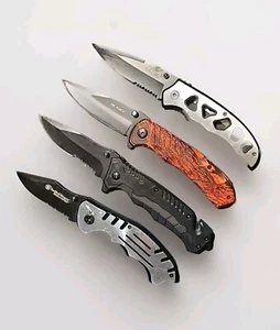 Lot Of 4 Tac-Force, Smith&Wesson, Northwest Trail Folding Assisted Pocket Knife - Picture 1 of 23