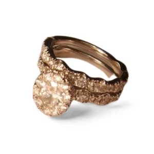 Jean Dousset 14K White Gold 1.5 Carat Diamond Invisible Setting Engagement Weddi - Picture 1 of 3