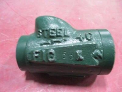 Válvula de retención de bola de acero fundido TEXSTEAM TXT 1" 3000 psi hembra NPT Fig: 55K Foto 1 de 4