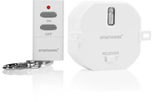 SH Funk-Einbauschalter + Mini Fernbedienung Funkschaltset Smarthome - Bild 1 von 5