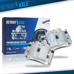Front Left Right Brake Calipers w/ Bracket for Silverado Sierra 1500 Tahoe Yukon - Picture 1 of 7